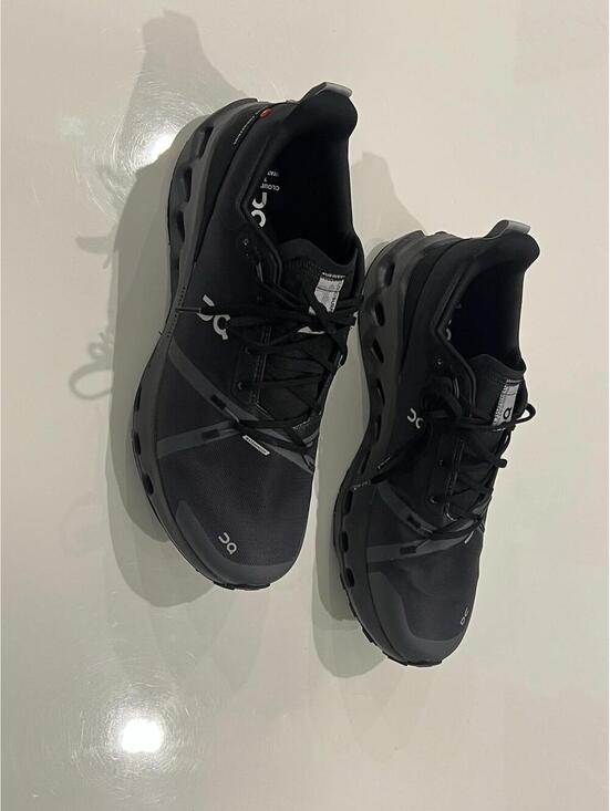 On Running Men\'s Cloudsurfer Trail Waterproof Running Shoes Black/Eclipse US 14 main image 10